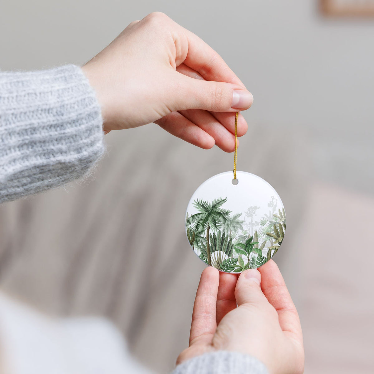 The Good Ol' Tropics Ceramic Ornament - Coastal Holiday Decoration