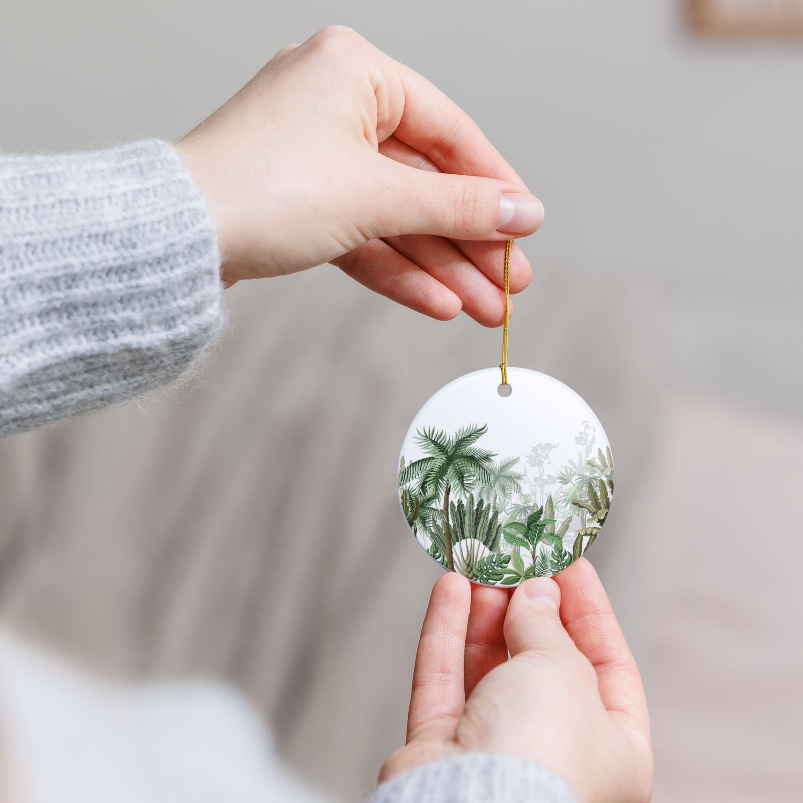 The Good Ol' Tropics Ceramic Ornament - Coastal Holiday Decoration