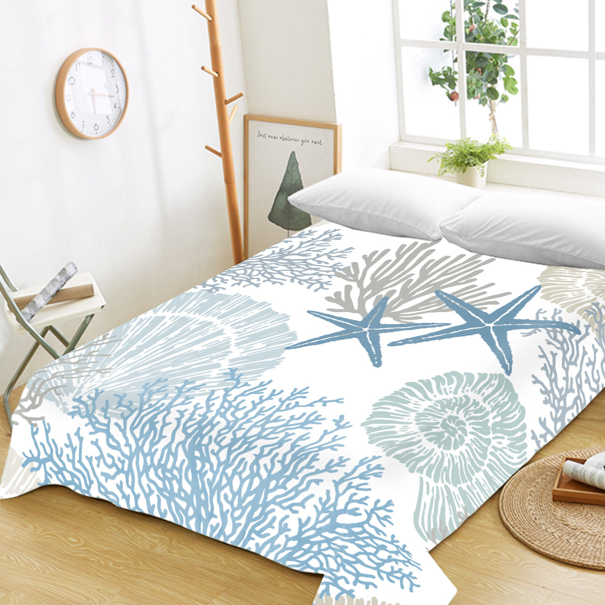 Coastal Coral Sheet Set