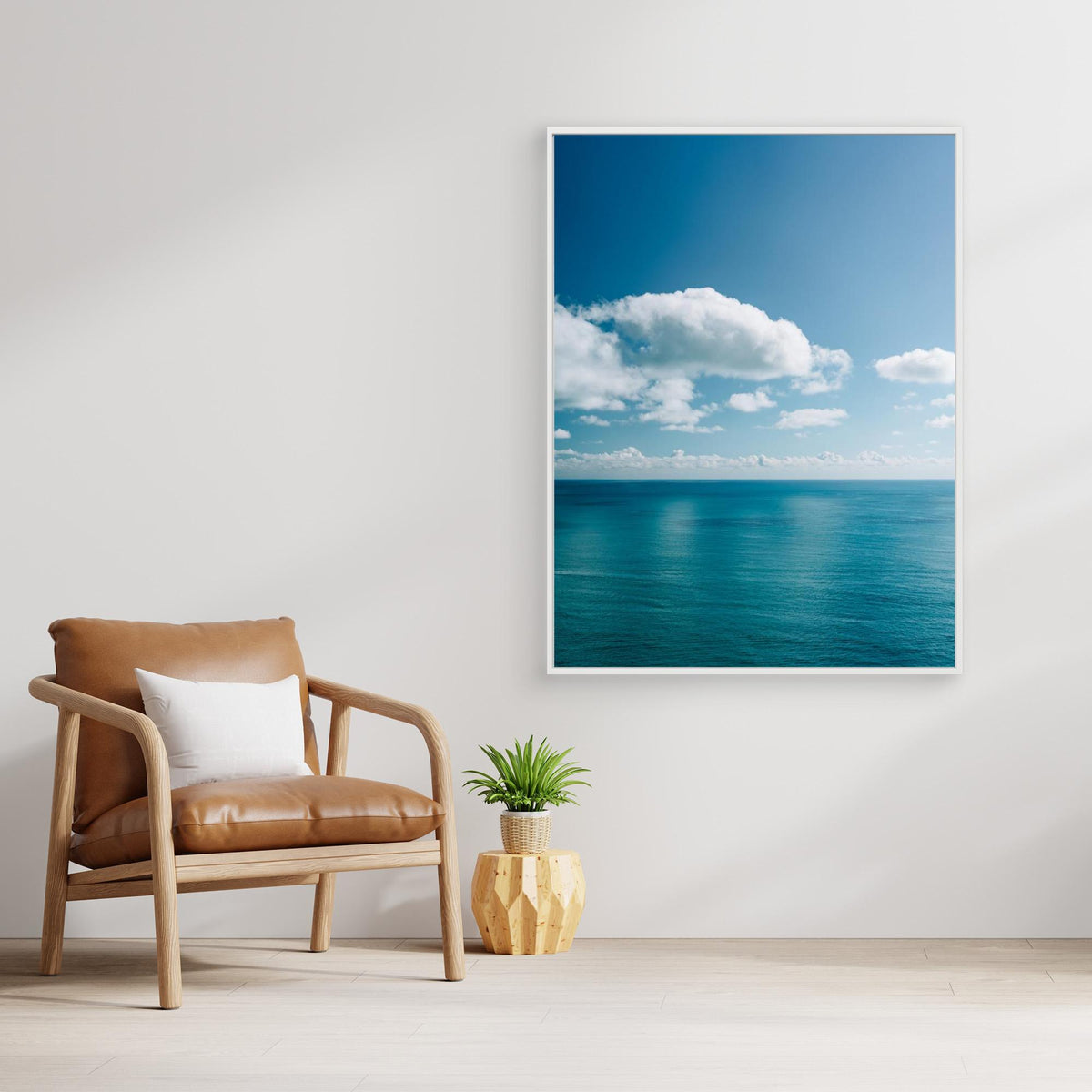 Canvas Print - Amalfi Coast Ocean View V by Bethany Young