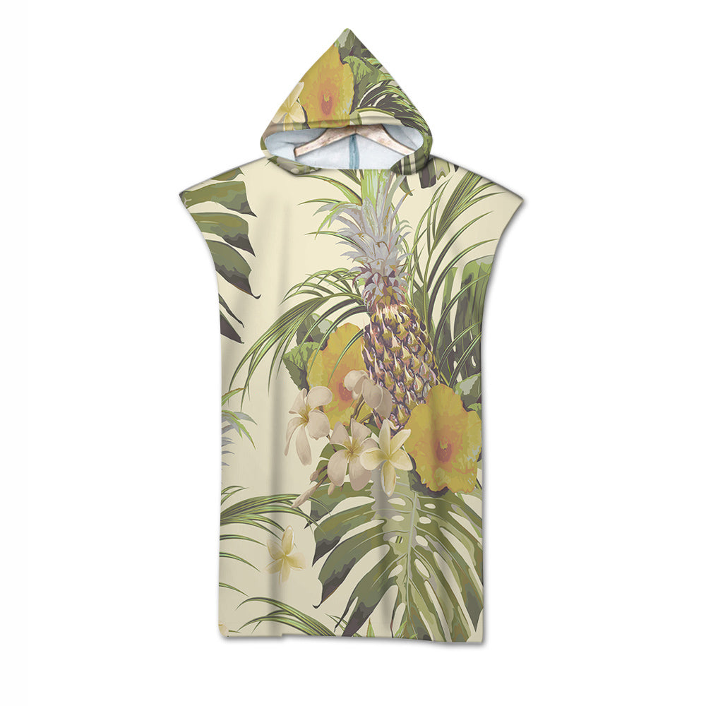 The Tropicalist Quick-Dry Hooded Poncho Towel