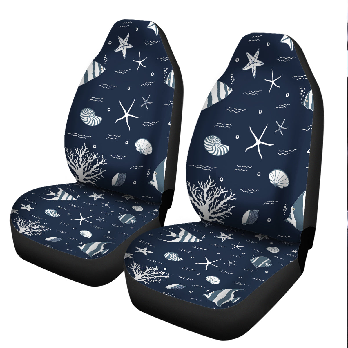 Blue Ocean Car Seat Cover