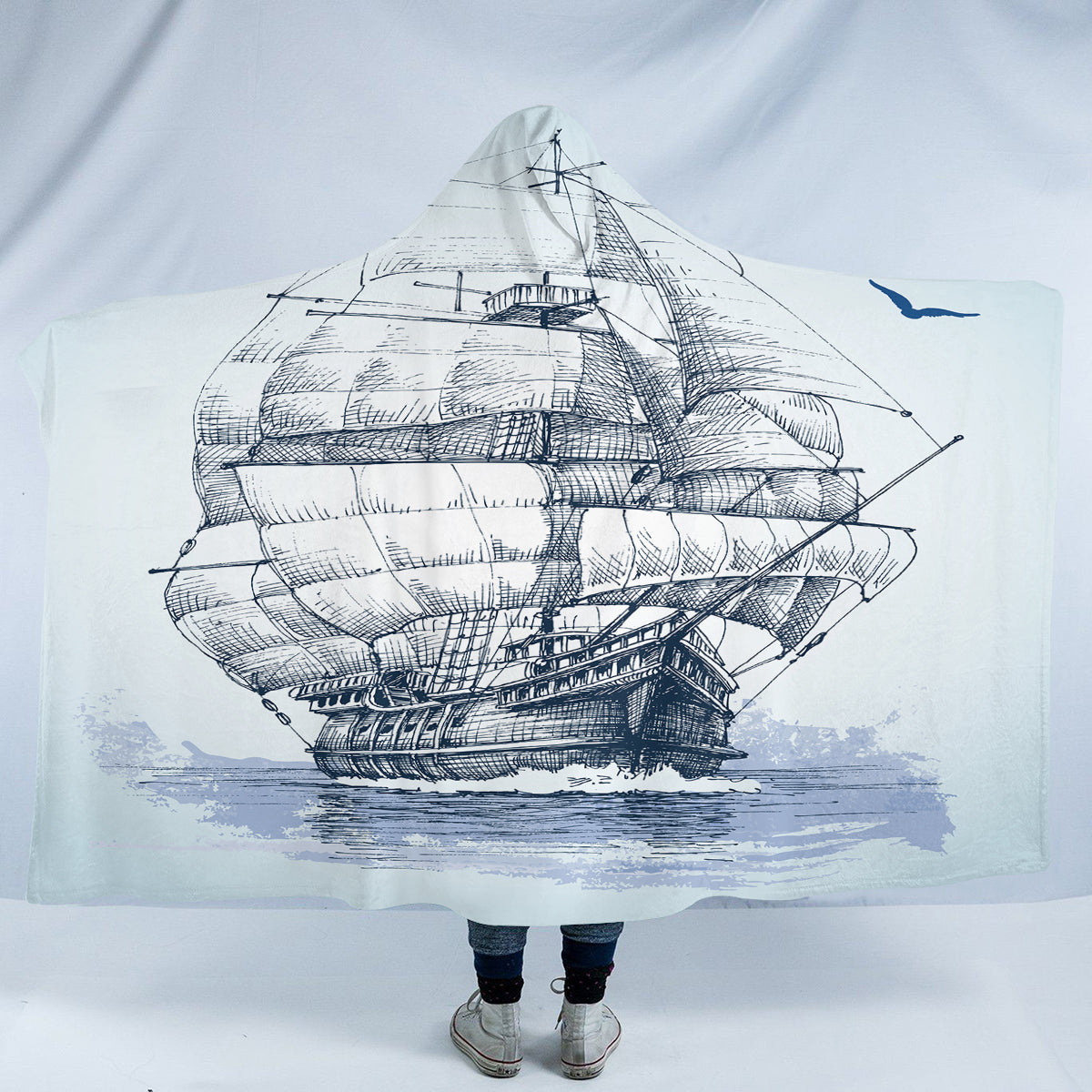 Semper Fortis Hooded Blanket