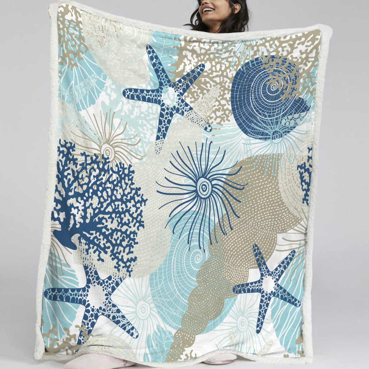 Beach Treasures Bedspread Blanket