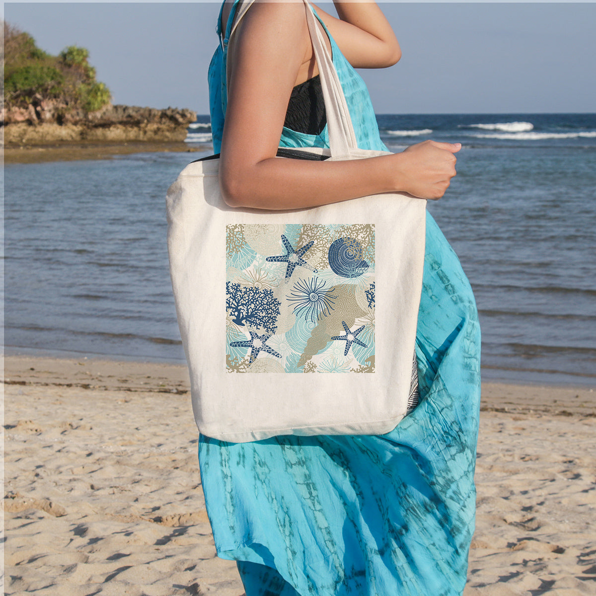 Beach Treasures Beach Tote