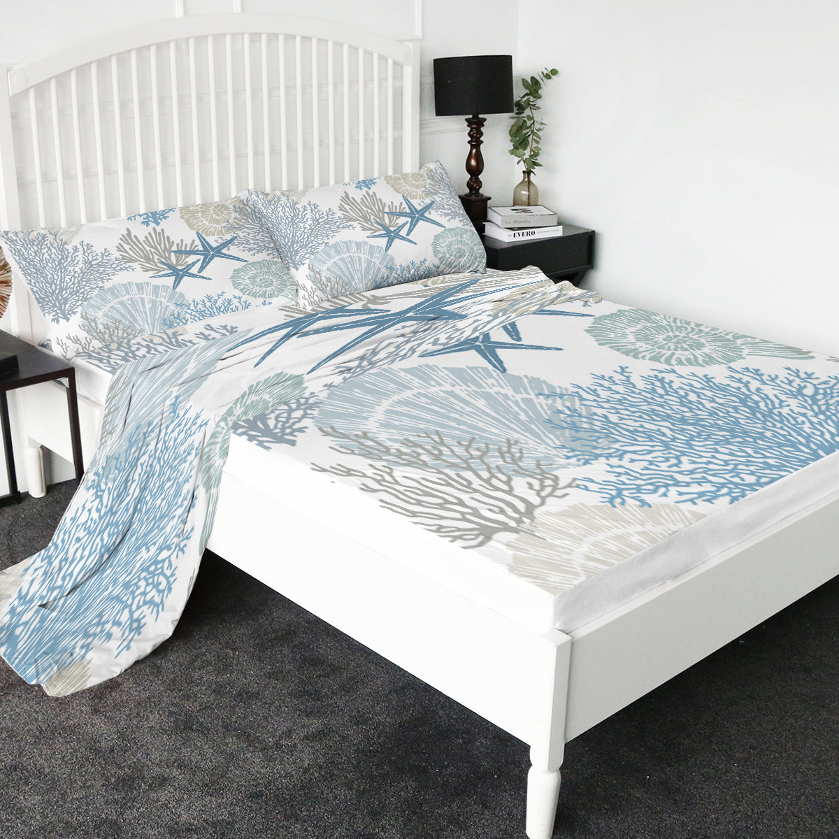 Coastal Coral Sheet Set