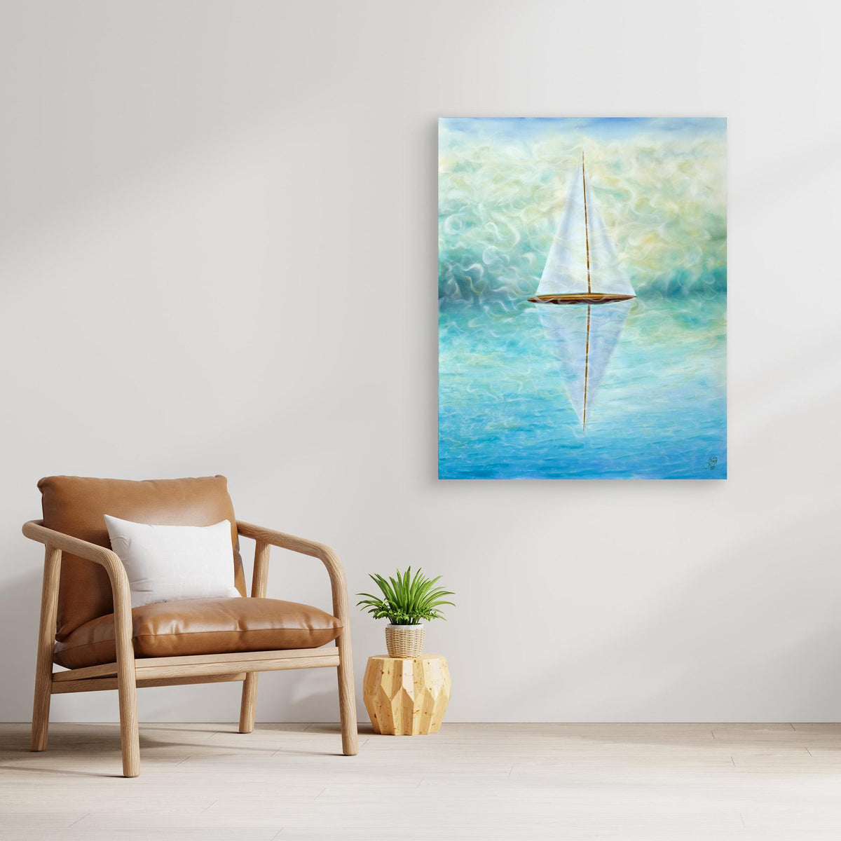 Canvas Print - Vessels by Zeal&#39;s Paintings