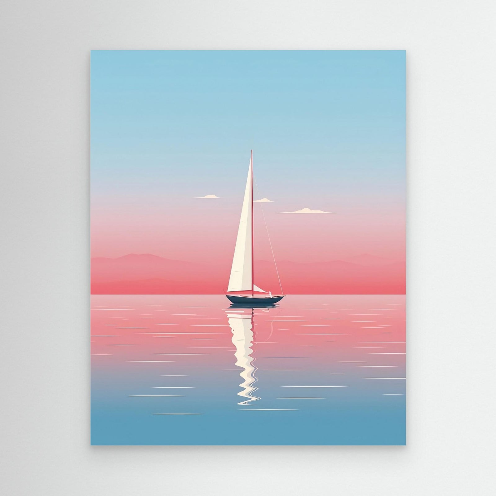 Canvas Print - Sailing In Peace by Emiliano Deificus