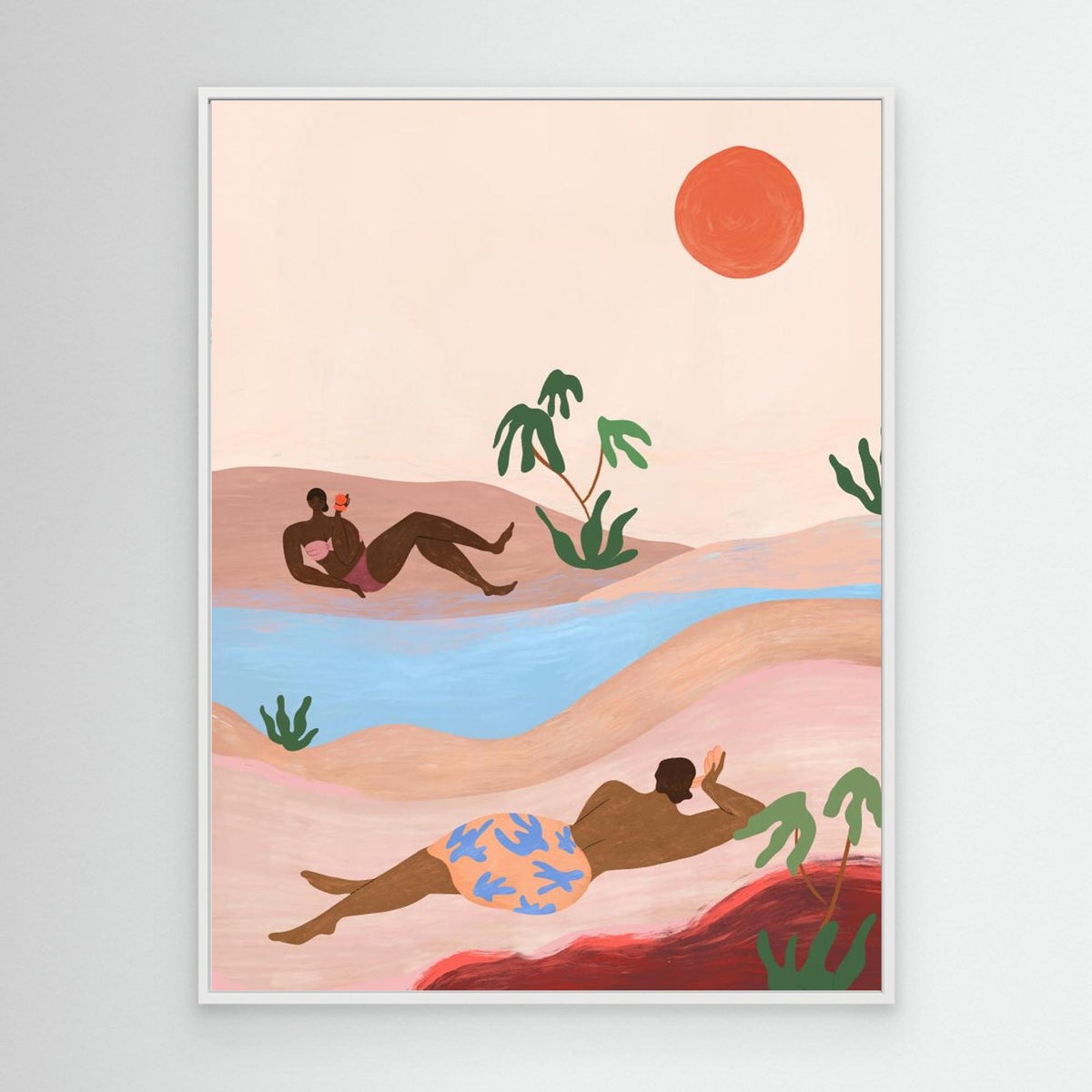 Canvas Print - Beach Please by Arty Guava