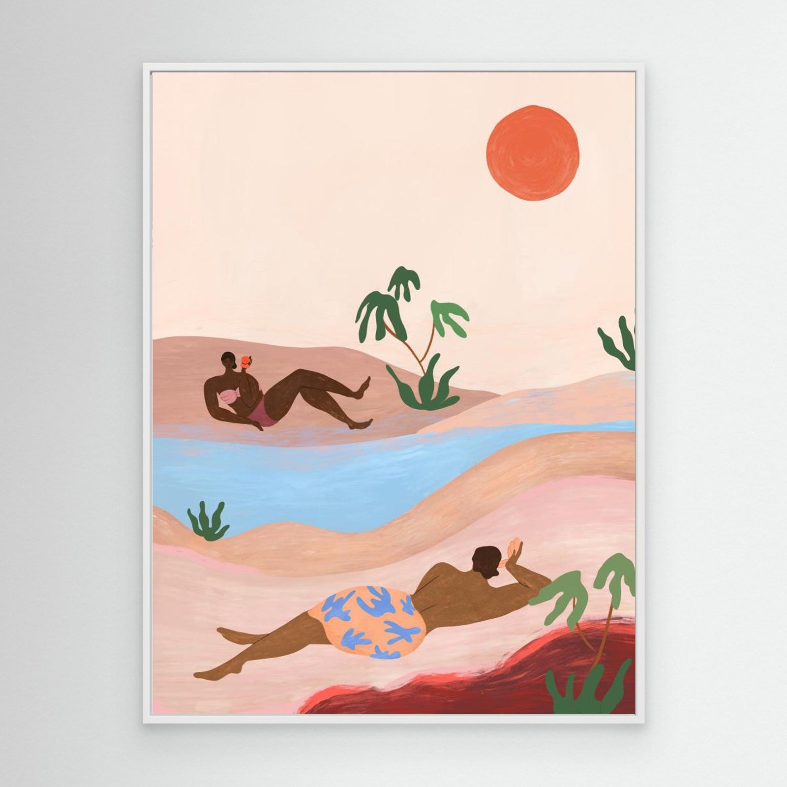 Canvas Print - Beach Please by Arty Guava