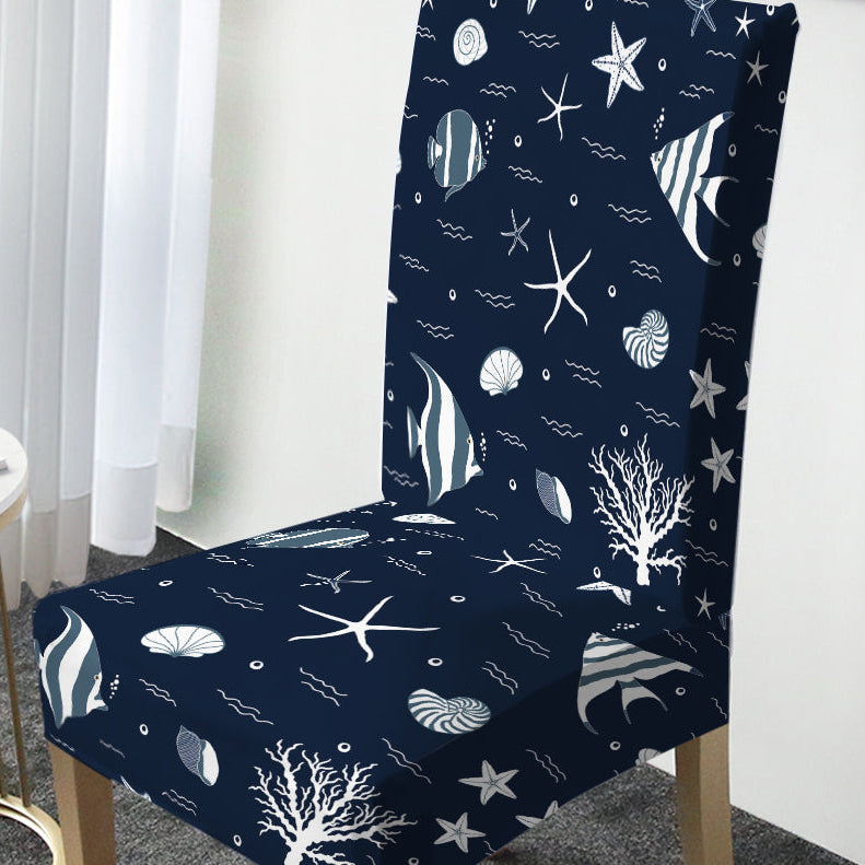 Blue Ocean Chair Cover