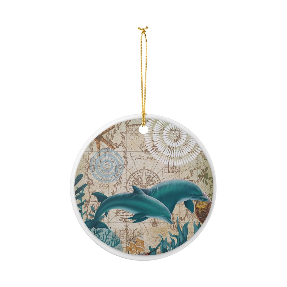 Marine Memories Ceramic Ornament - Coastal Decoration