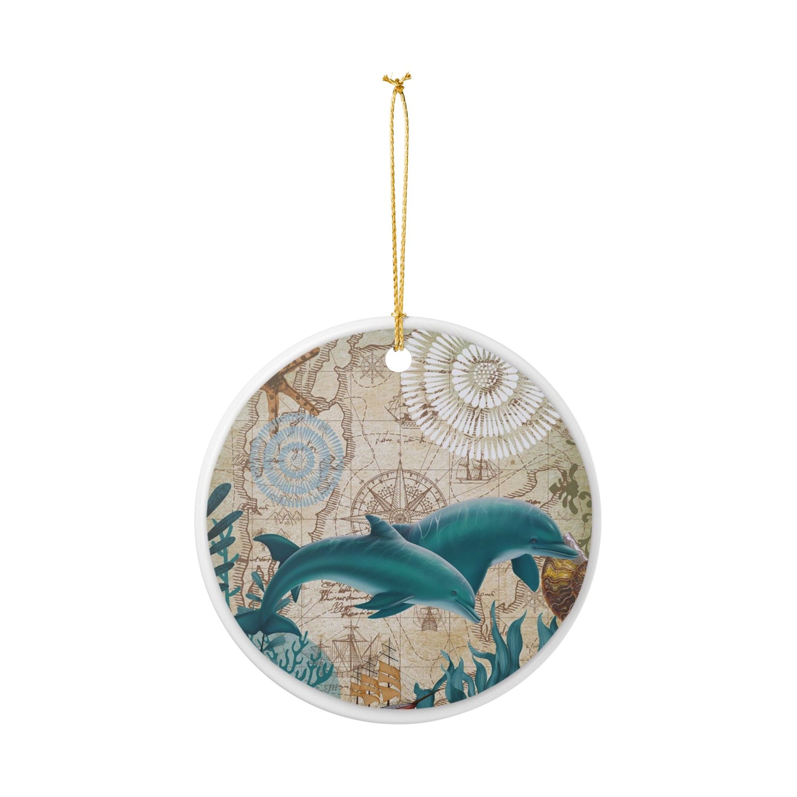 Marine Memories Ceramic Ornament - Coastal Decoration