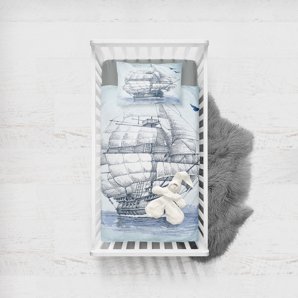 Semper Fortis Crib Bedding