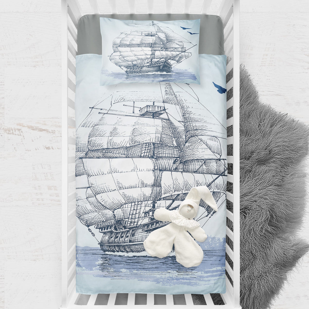 Semper Fortis Crib Bedding