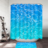 Turquoise Sea Shower Curtain