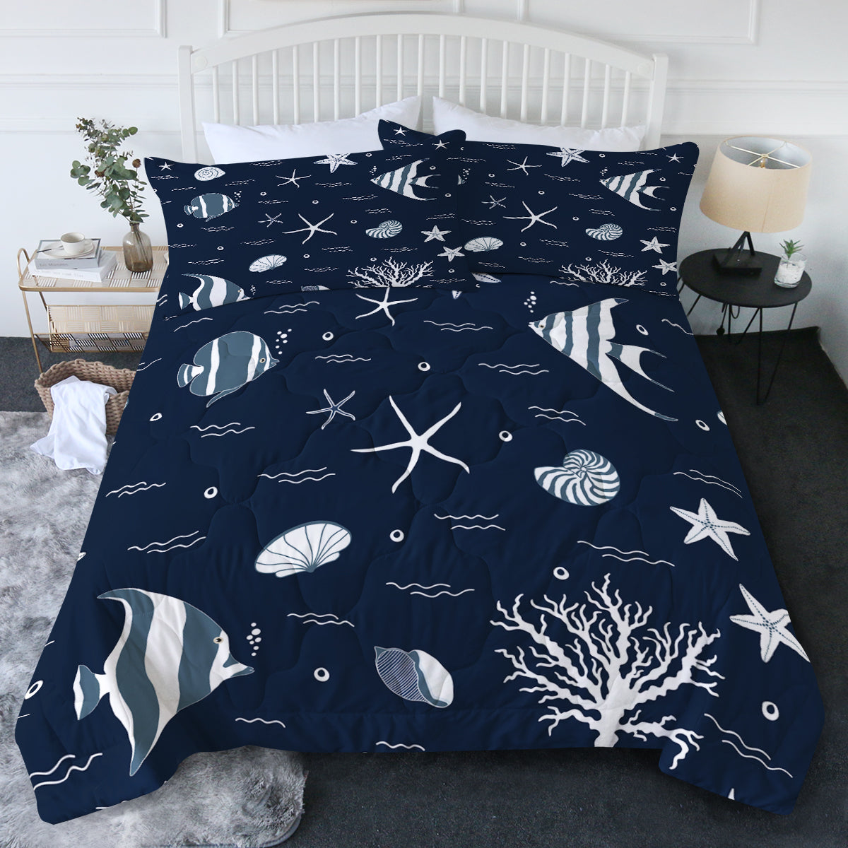 Blue Ocean Comforter Set