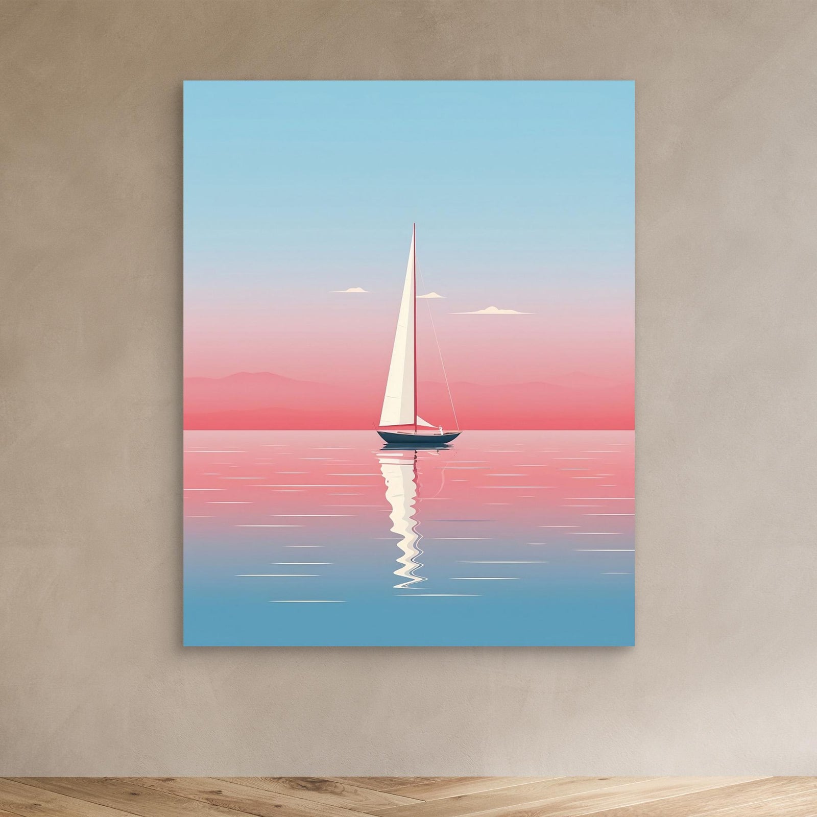Canvas Print - Sailing In Peace by Emiliano Deificus