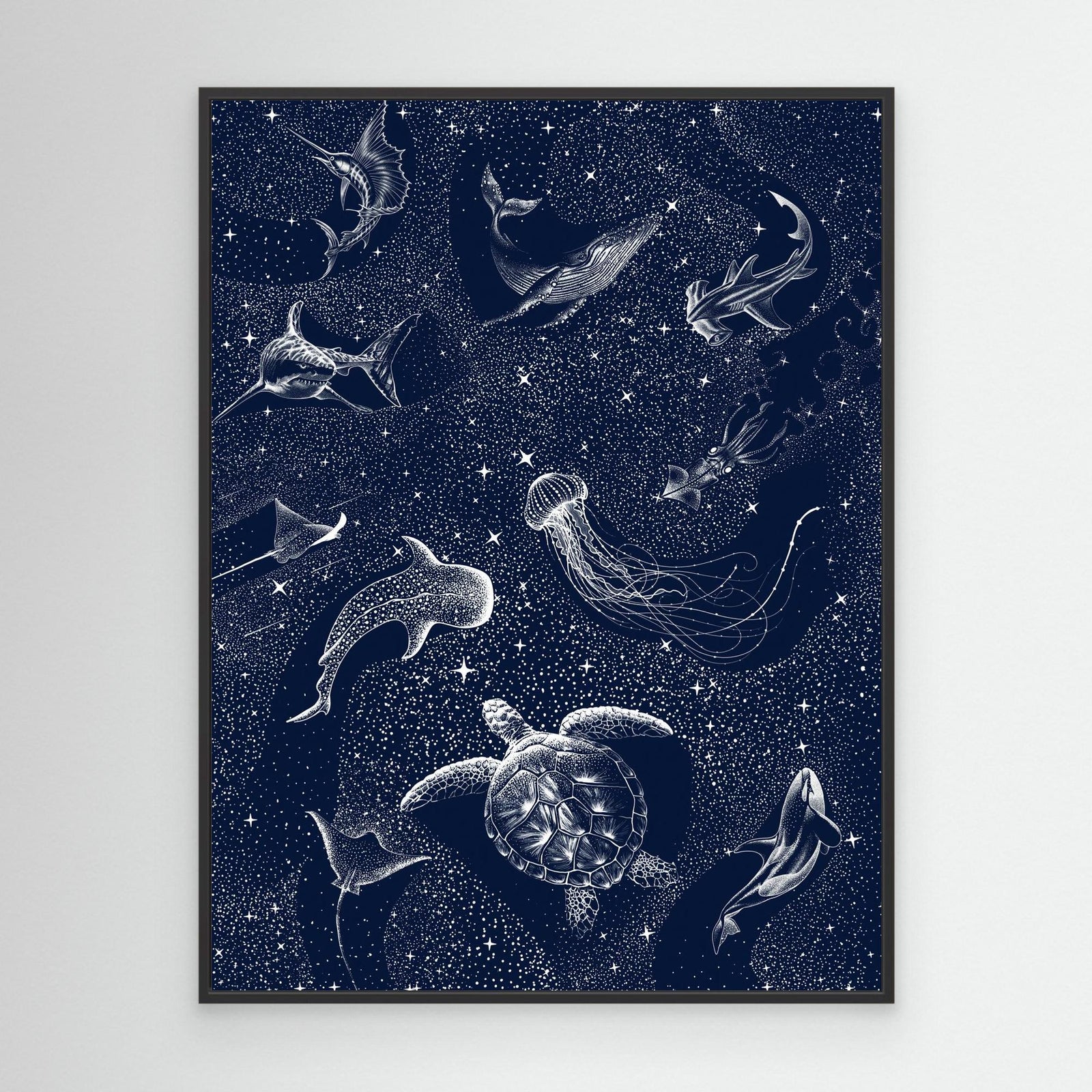 Canvas Print - Cosmic Ocean by Alirıza çakir