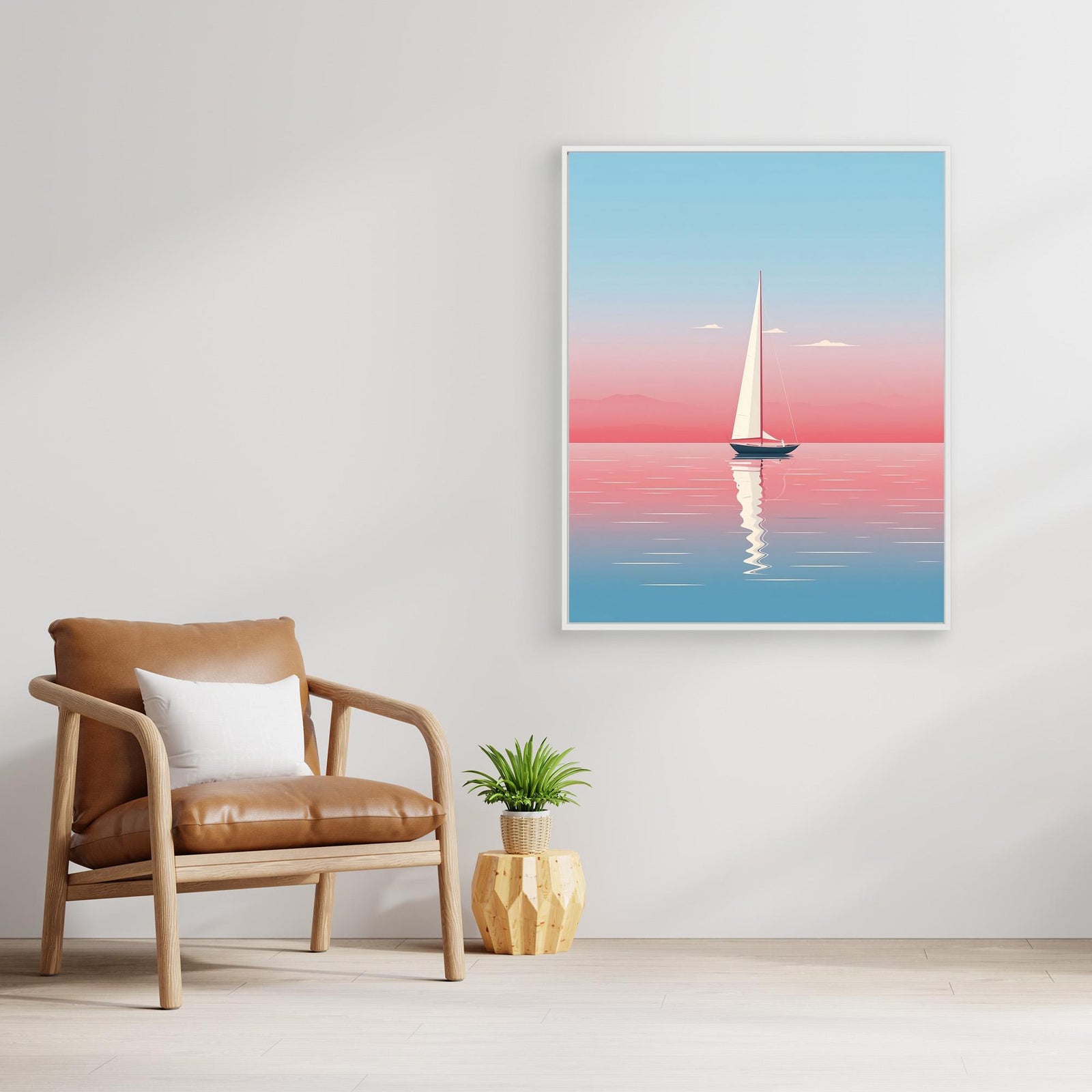 Canvas Print - Sailing In Peace by Emiliano Deificus