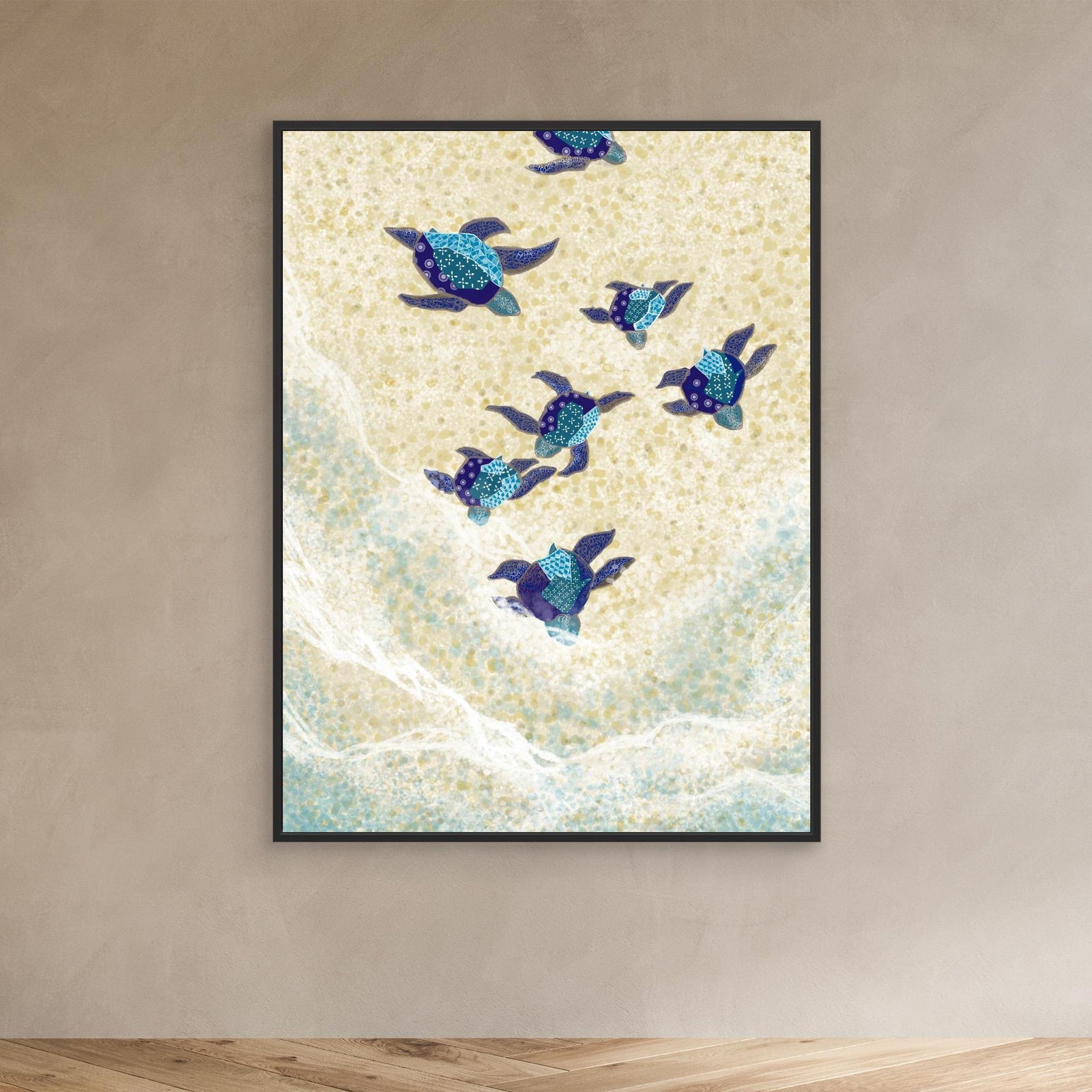 Canvas Print - Into survival by Art By The Ocean