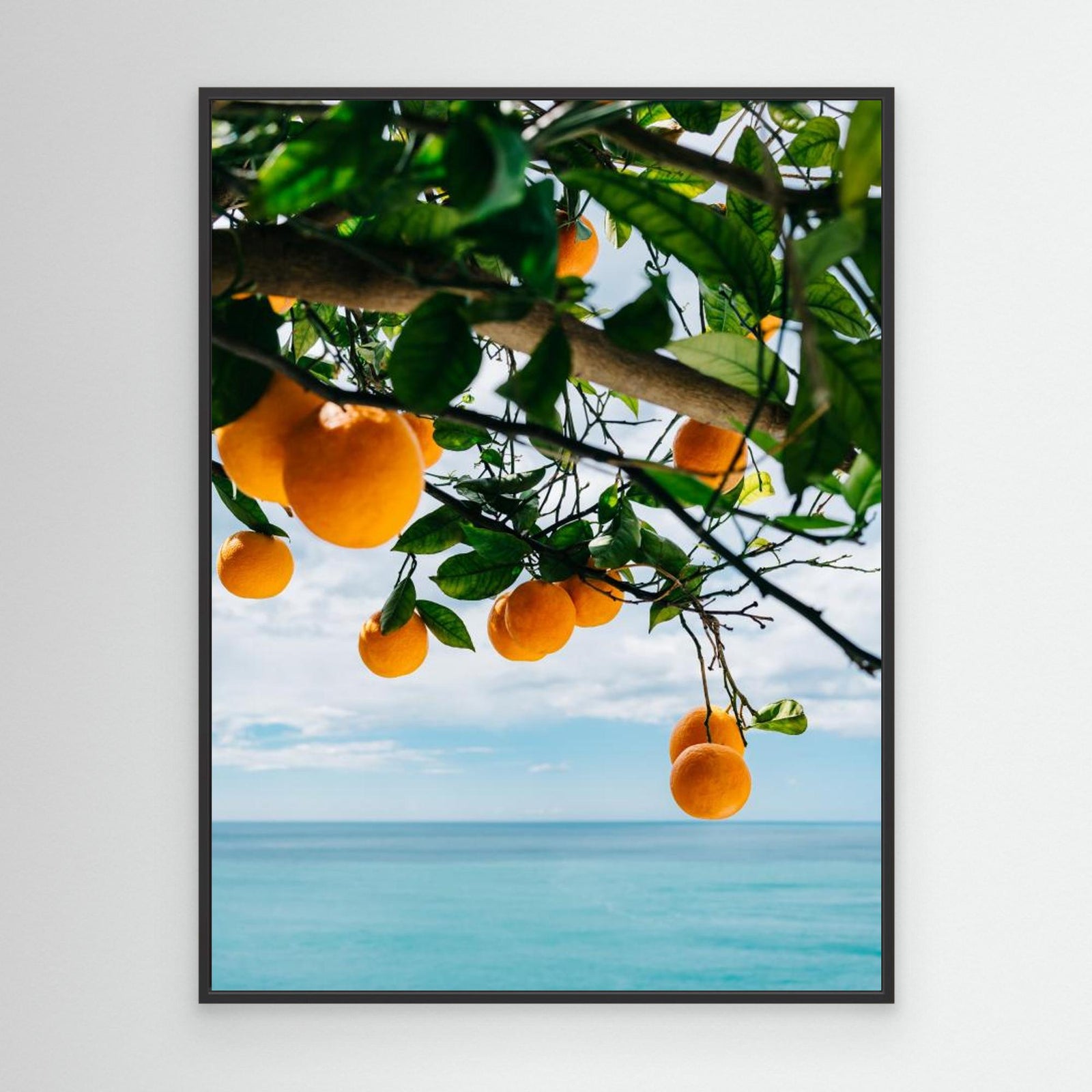 Canvas Print - Amalfi Coast Oranges IV by Bethany Young