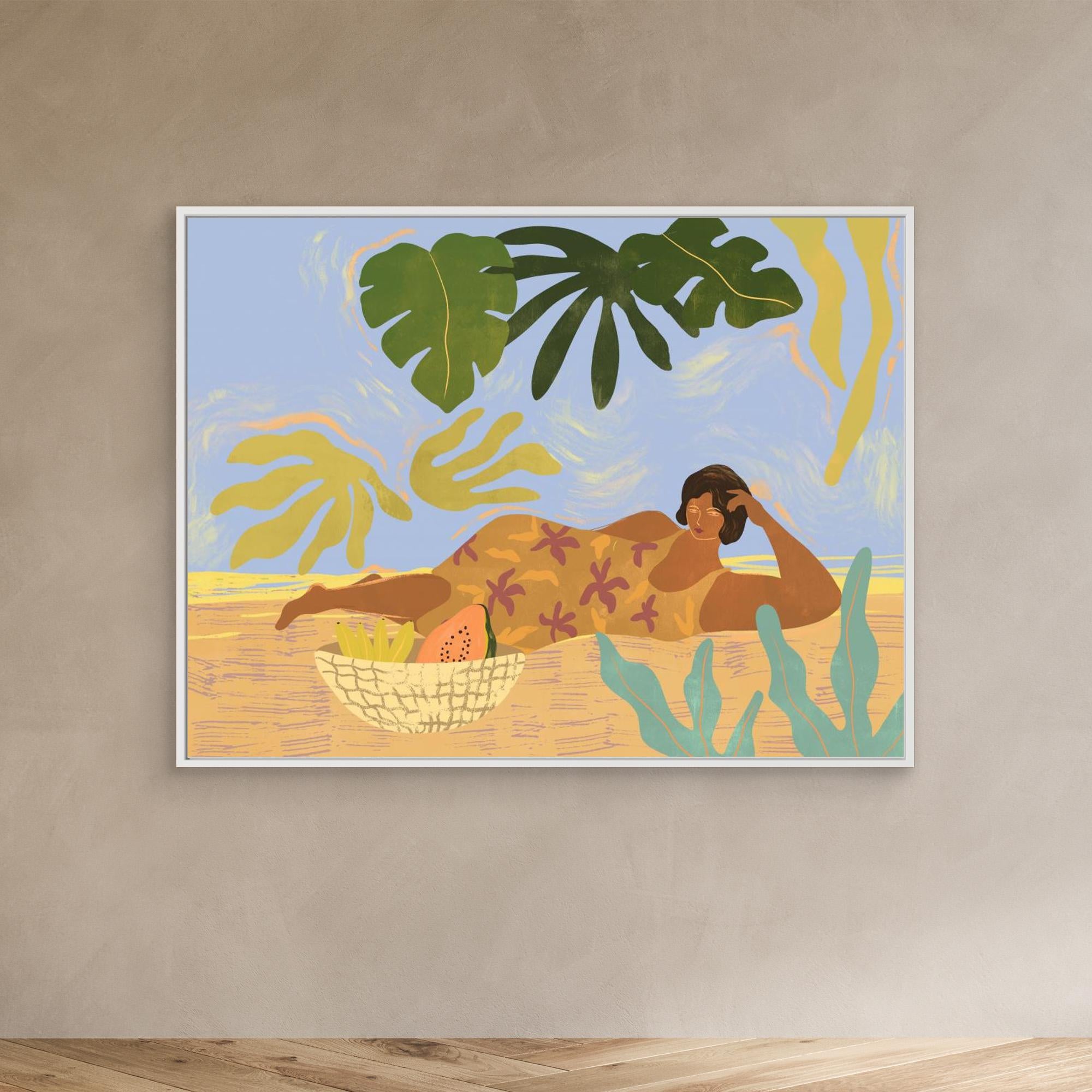 Canvas Print - Lazyday by Arty Guava