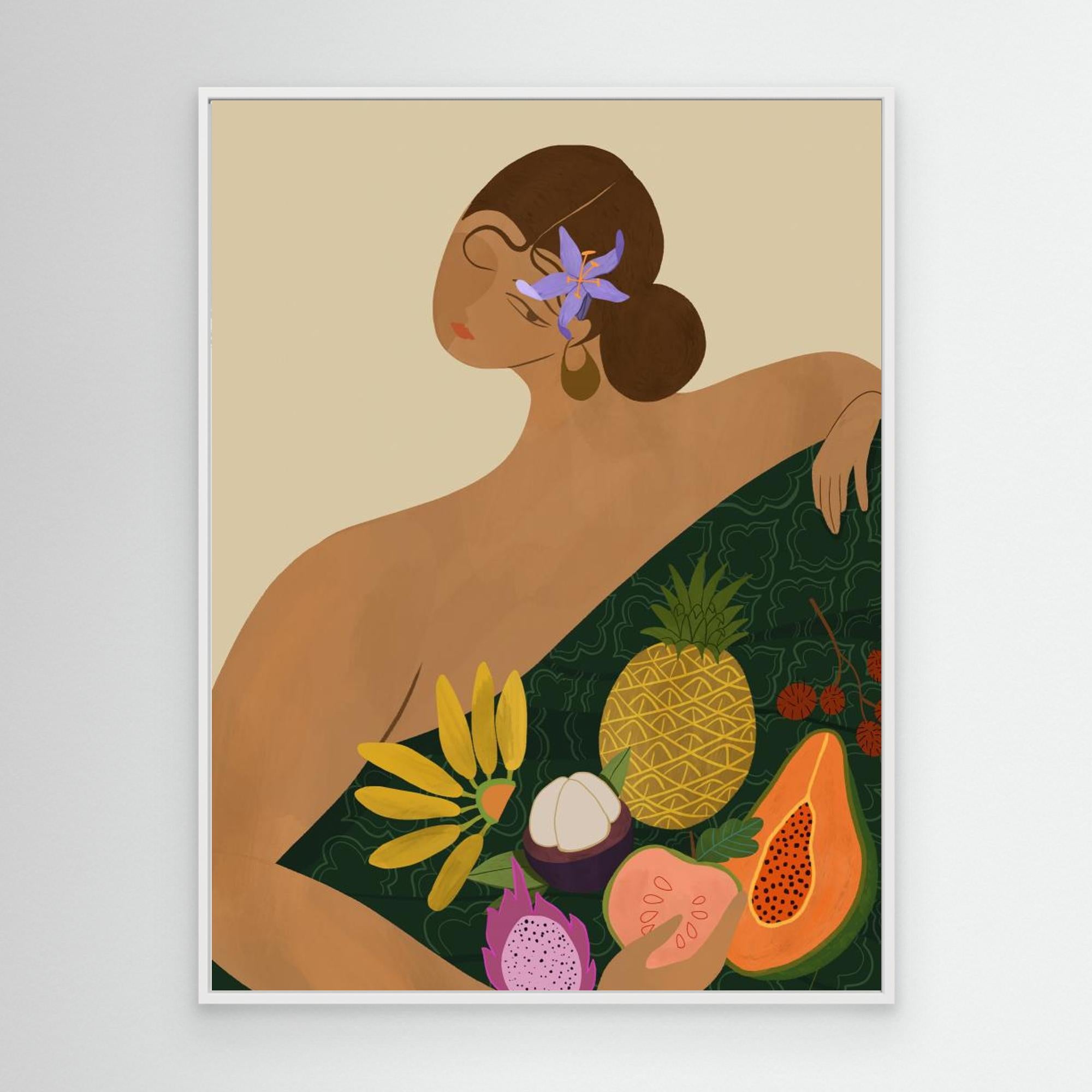 Canvas Print - Fruit Seller by Arty Guava