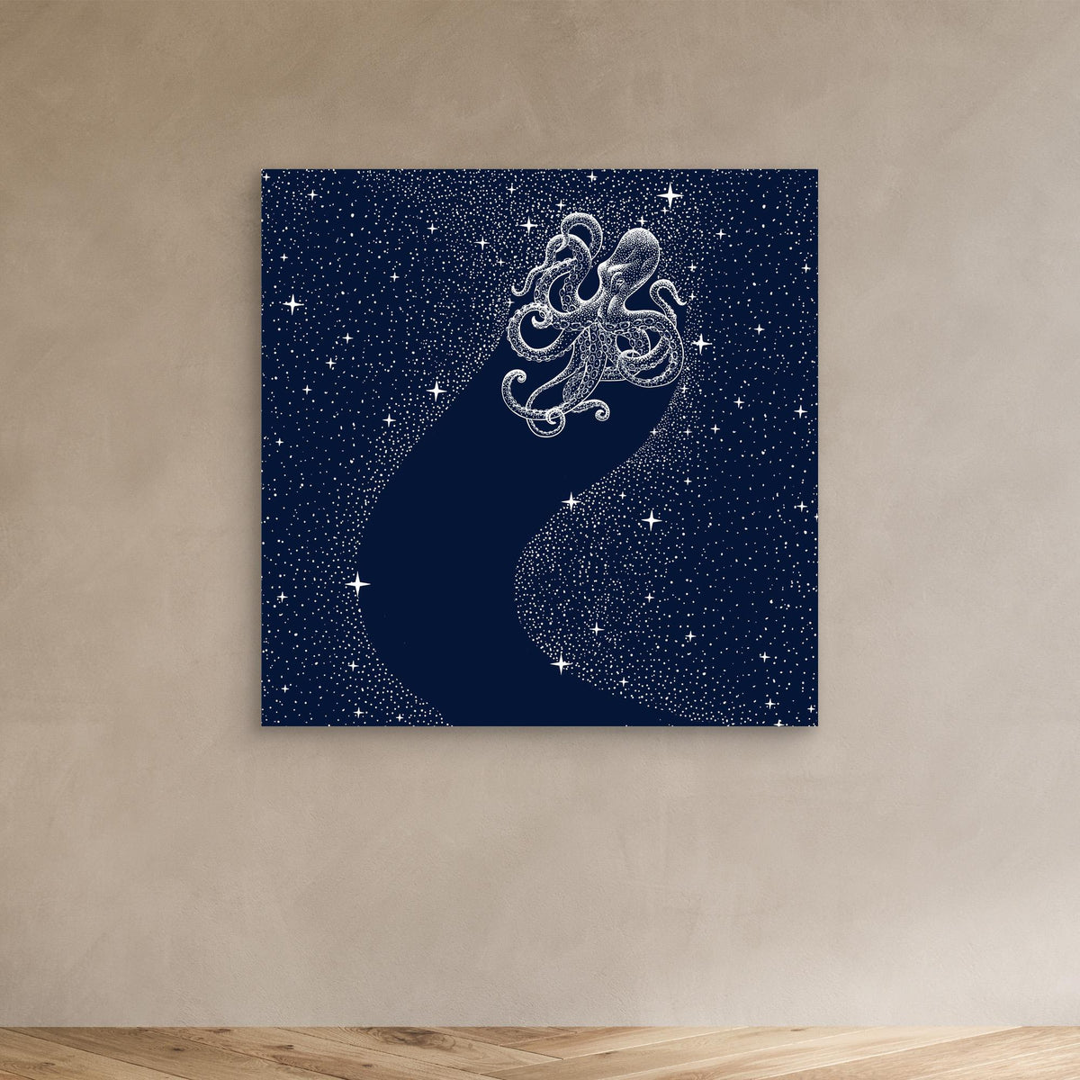 Canvas Print - Starry Octopus by Alirıza çakir