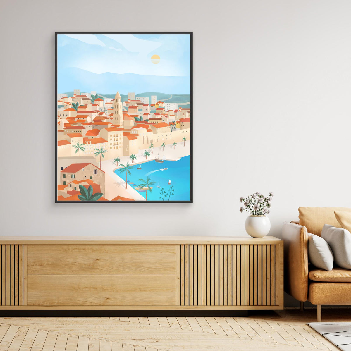 Canvas Print - Split, Croatia by Petra Lizde