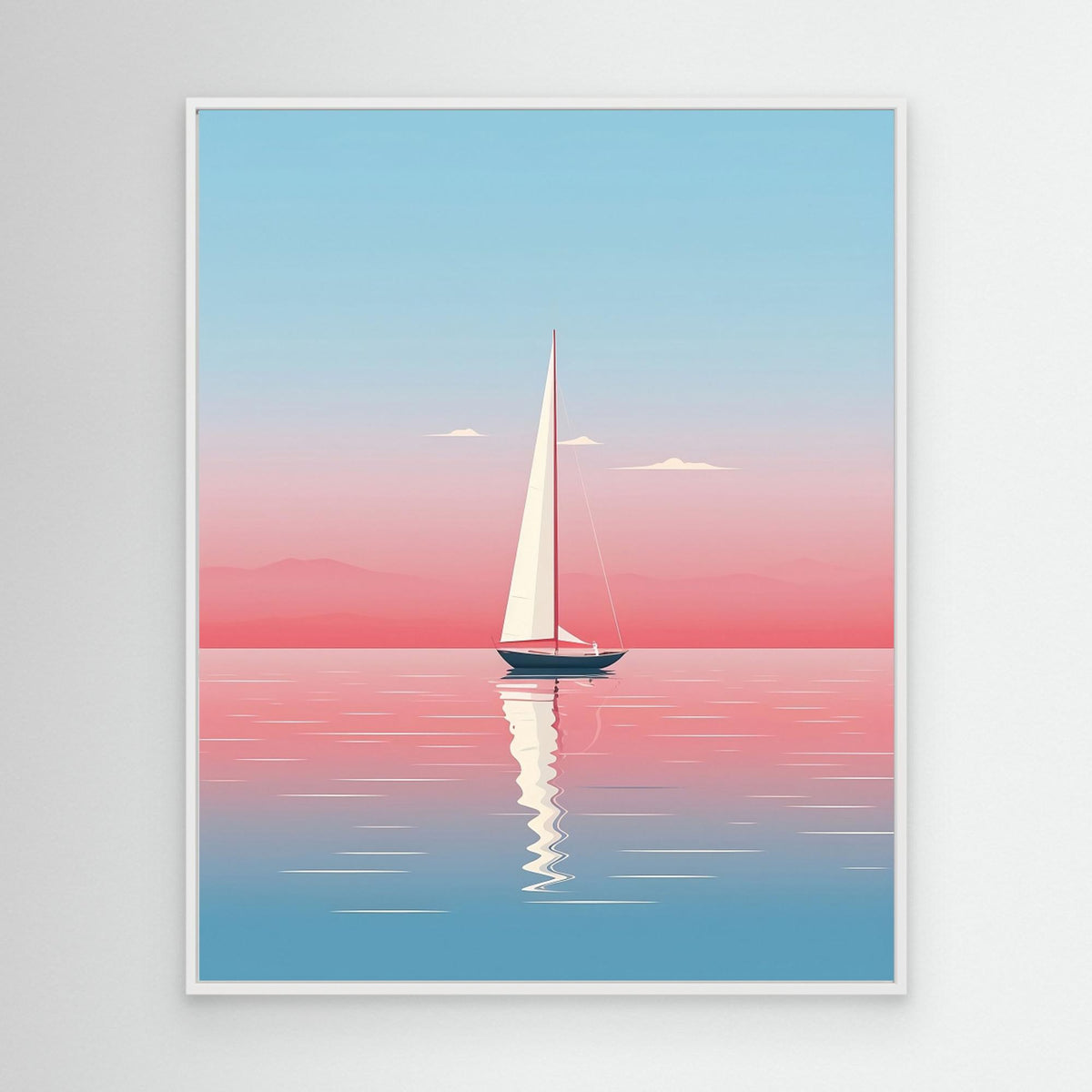 Canvas Print - Sailing In Peace by Emiliano Deificus