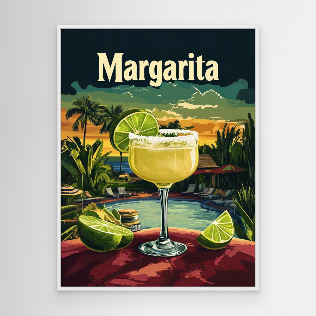Canvas Print - Margarita Vintage by Andreas Magnusson