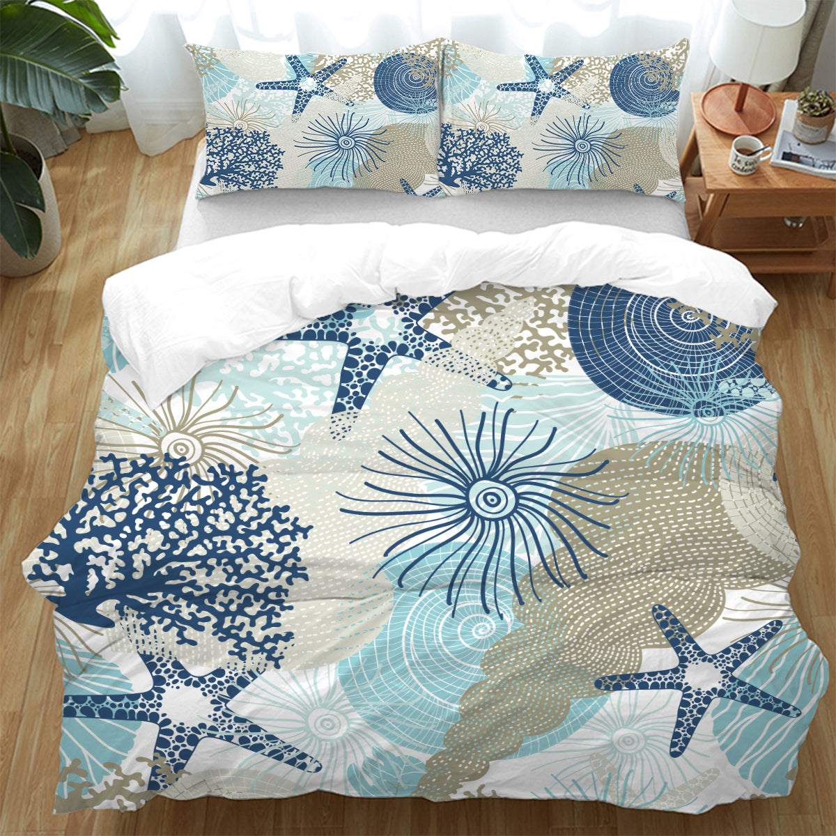Beach Treasures Duvet Cover Set