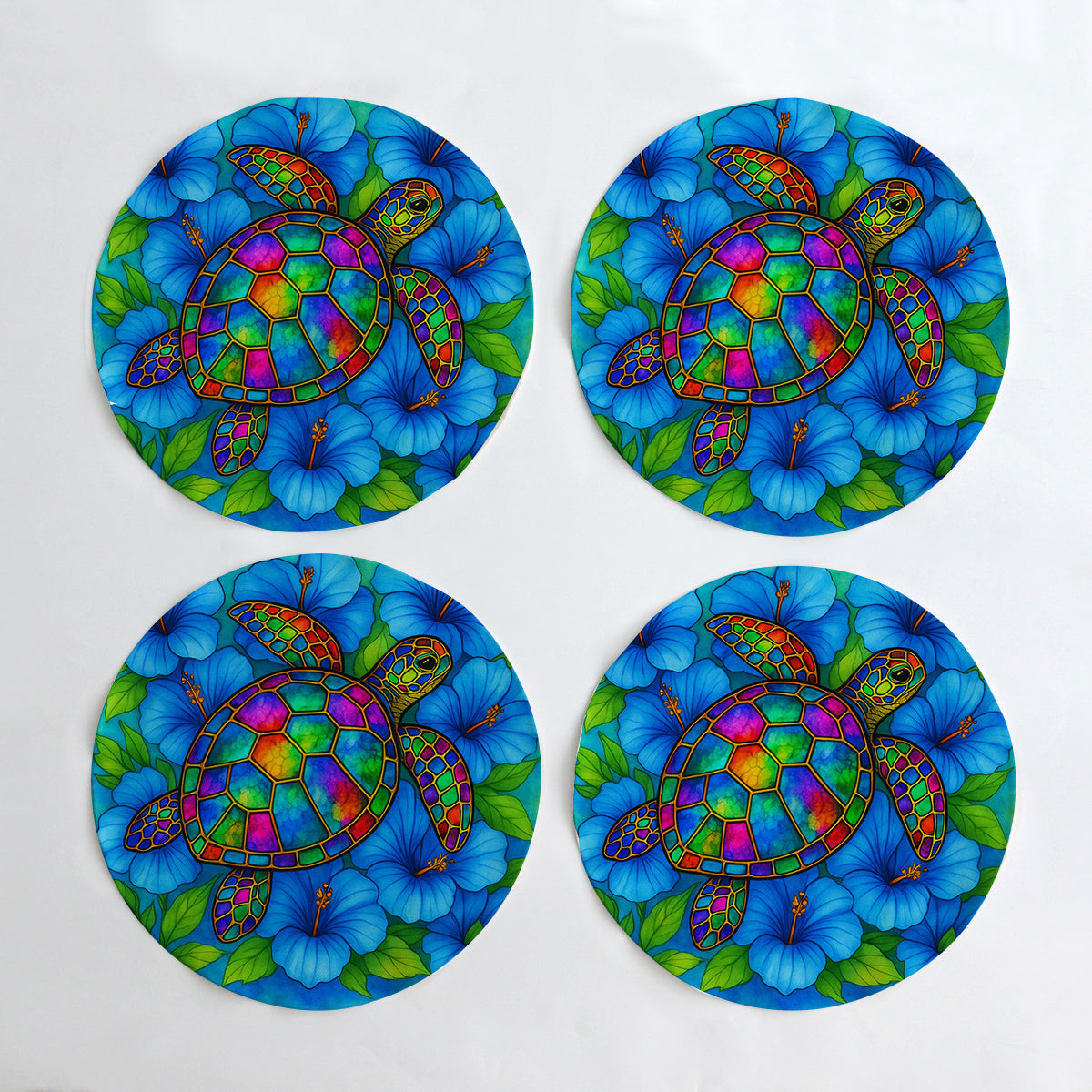 Hibiscus Sea Turtle Placemat