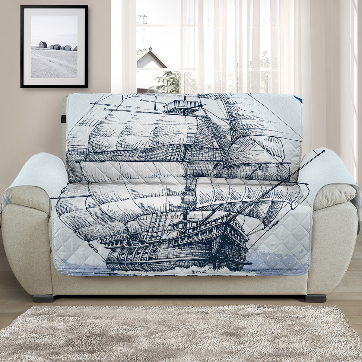 Semper Fortis Sofa Cover