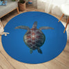 Turtle Round Area Rug