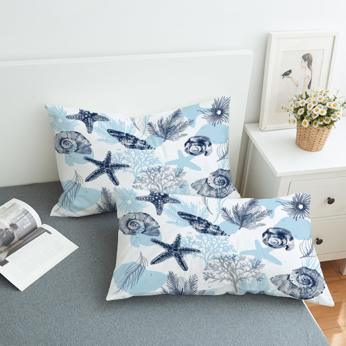 Ocean Blues Bedding Set