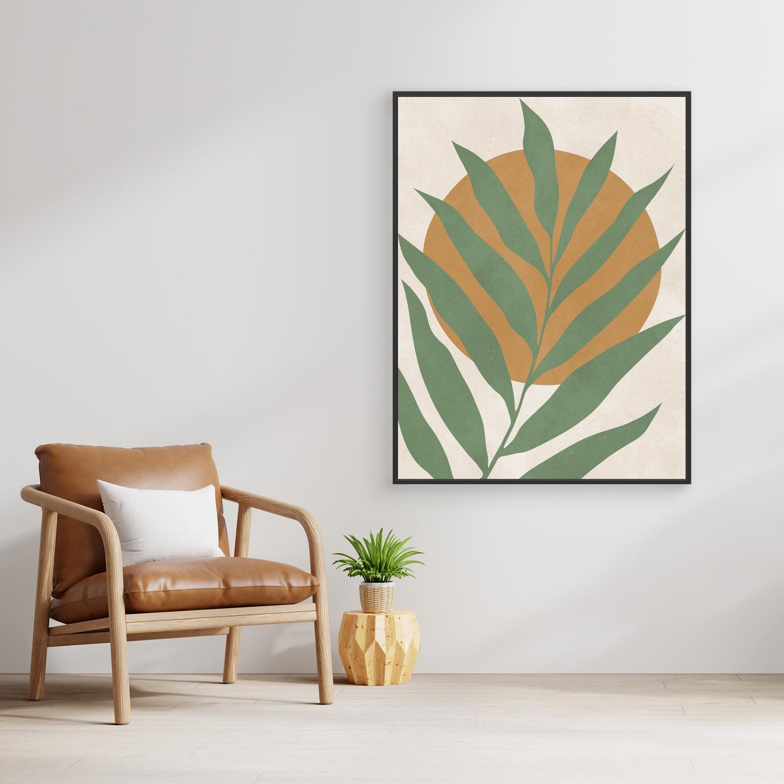 Canvas Print - Floral and Tropical 3 by Vitor Costa