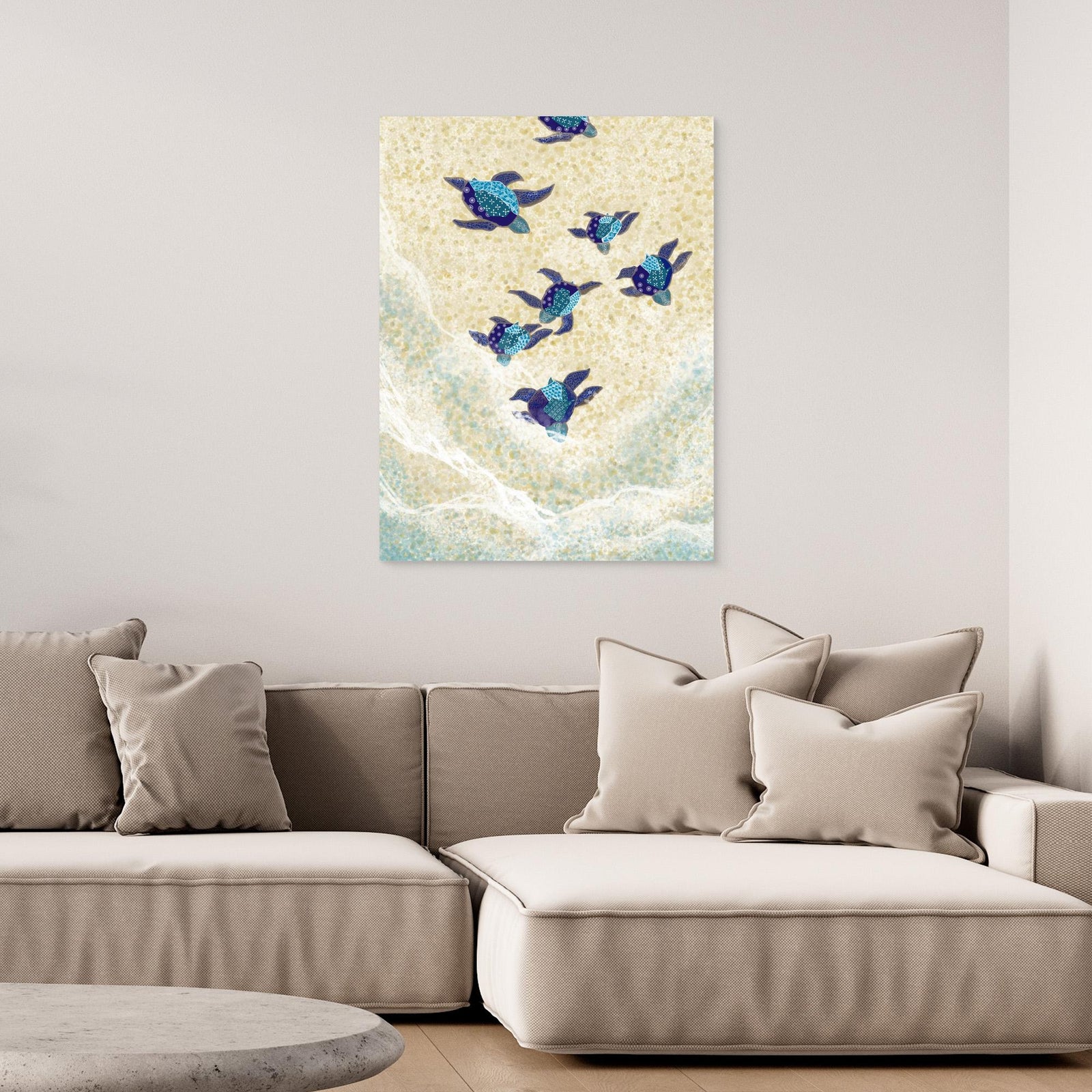 Canvas Print - Into survival by Art By The Ocean