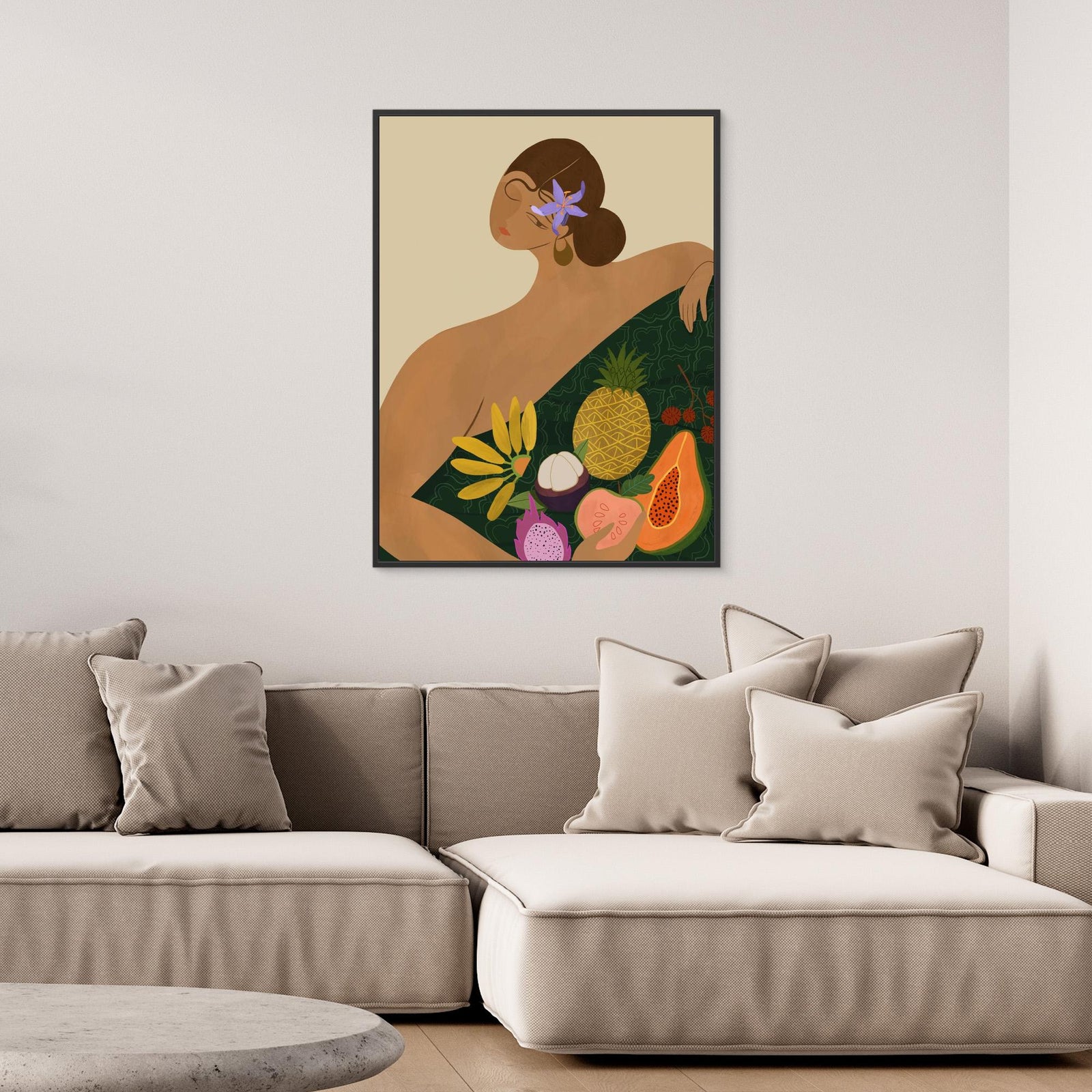 Canvas Print - Fruit Seller by Arty Guava