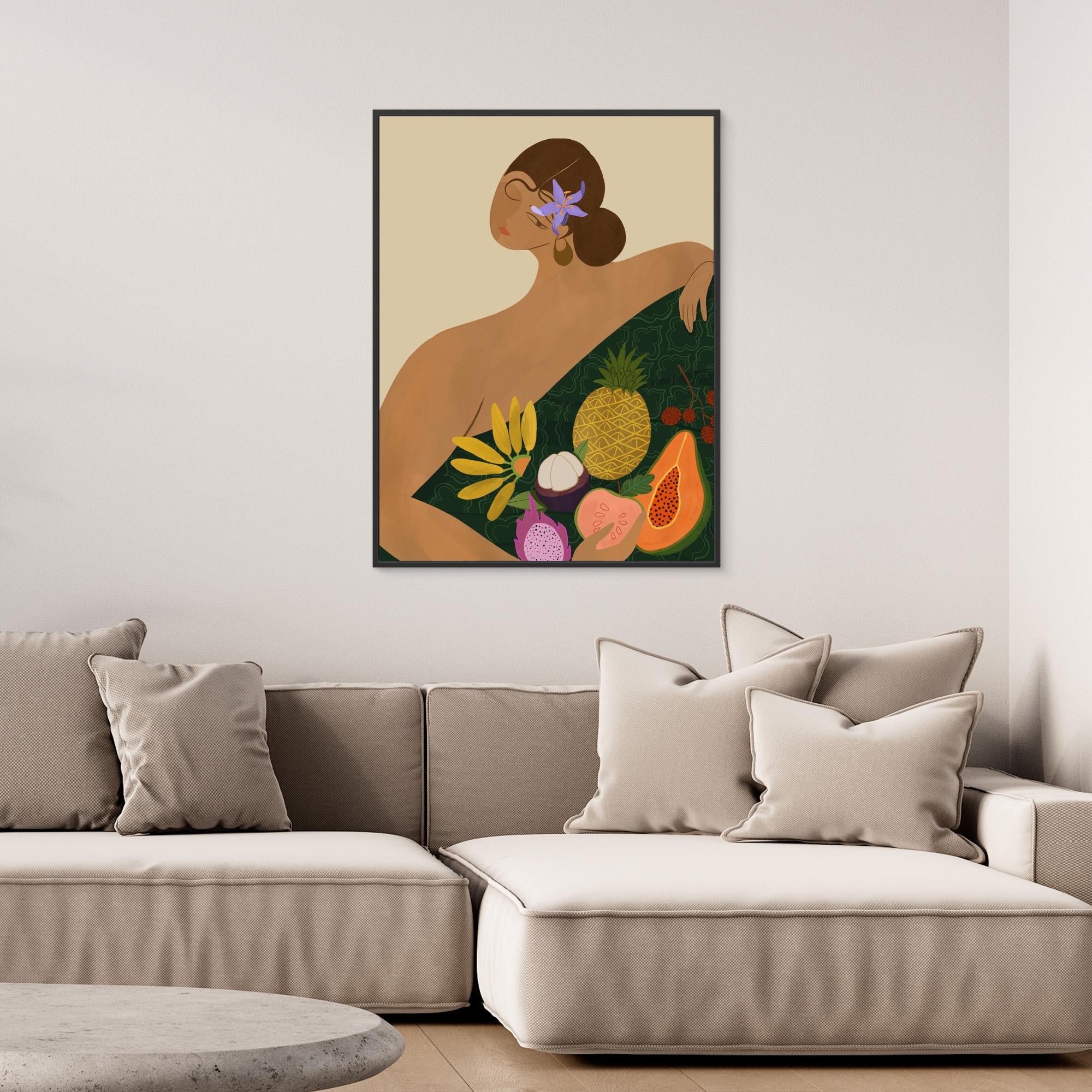 Canvas Print - Fruit Seller by Arty Guava