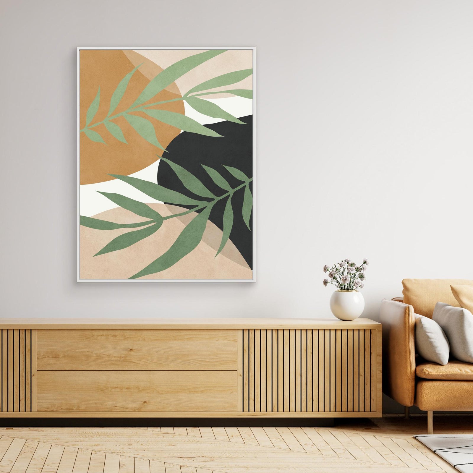 Canvas Print - Floral and Tropical 6 by Vitor Costa