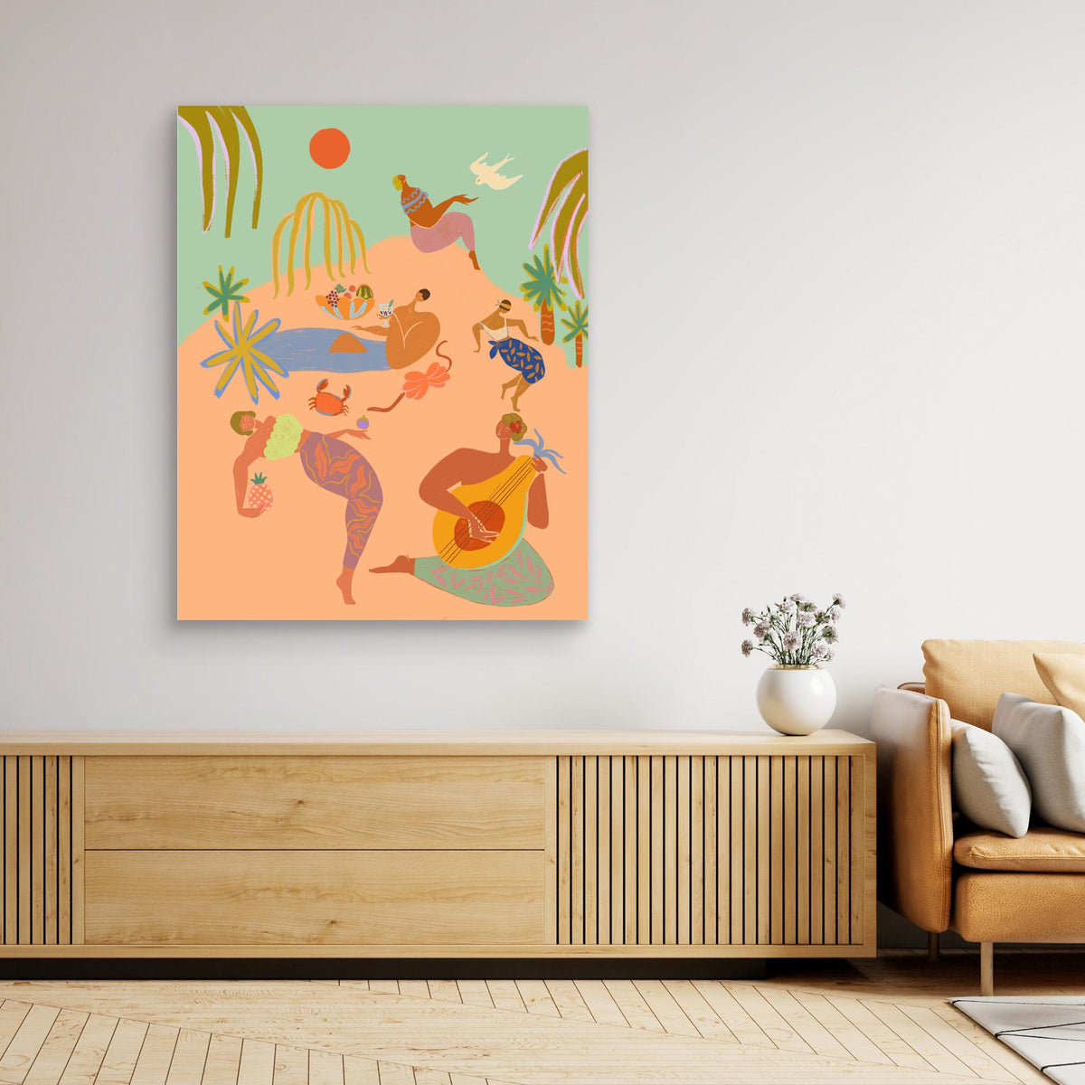 Canvas Print - Vacation by Arty Guava