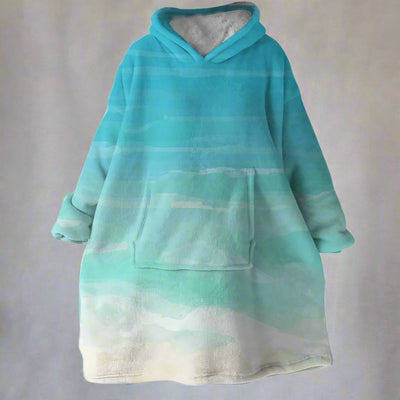 Beach Colors Wearable Blanket Hoodie