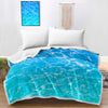 Turquoise Sea Bedspread Blanket