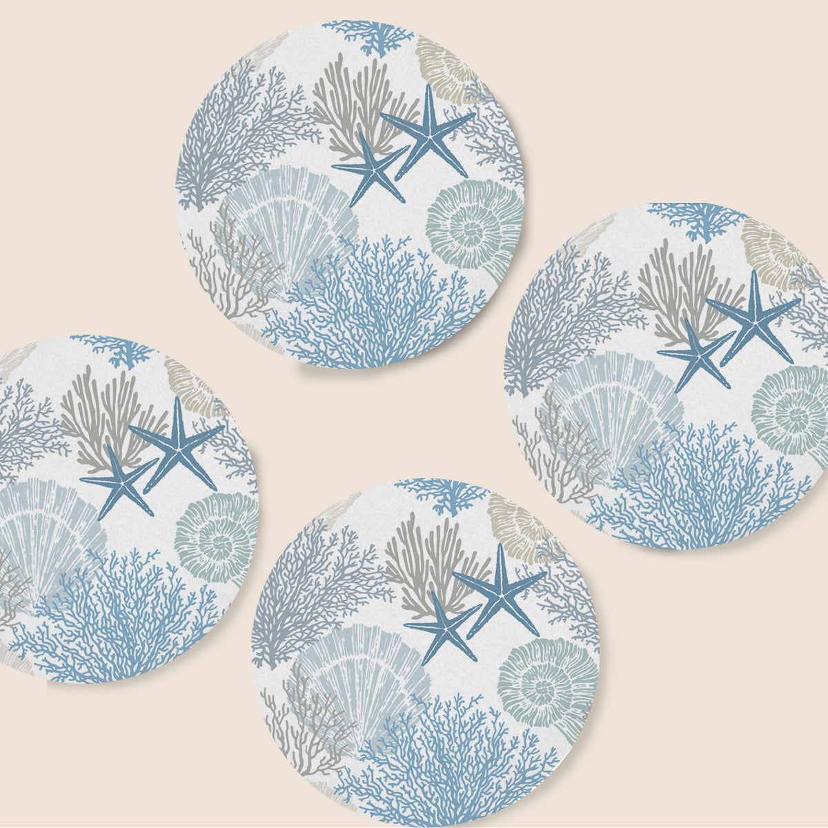 Coastal Coral Placemat