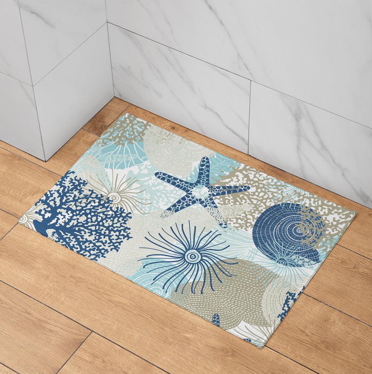Beach Treasures Bath Mat