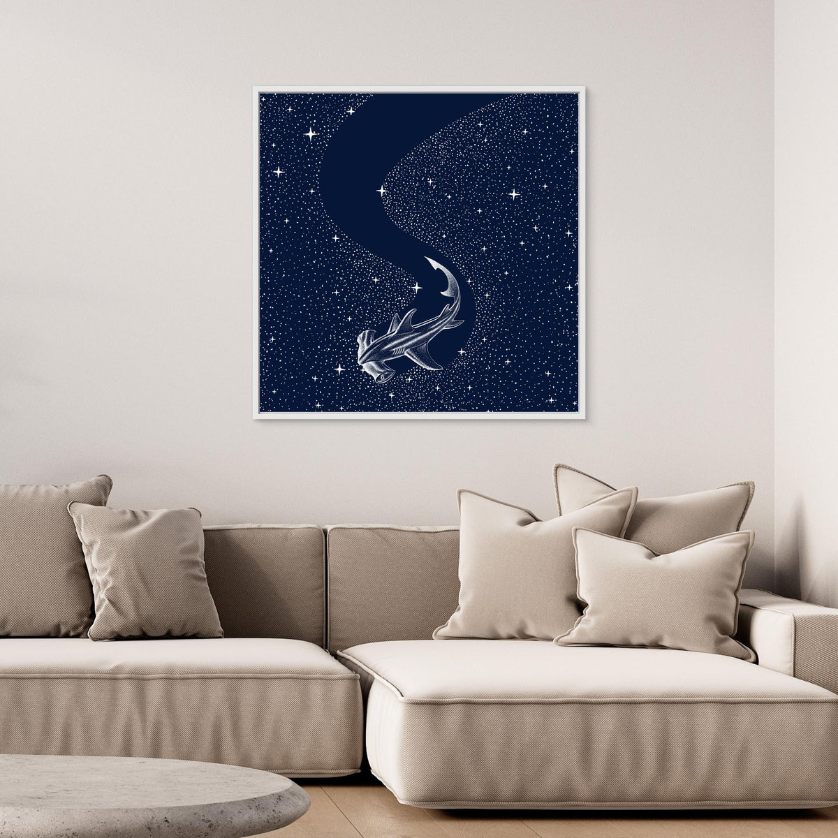 Canvas Print - Starry Hammerhead by Alirıza çakir