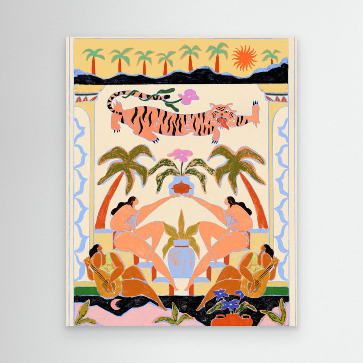 Canvas Print - Tropicana by Arty Guava