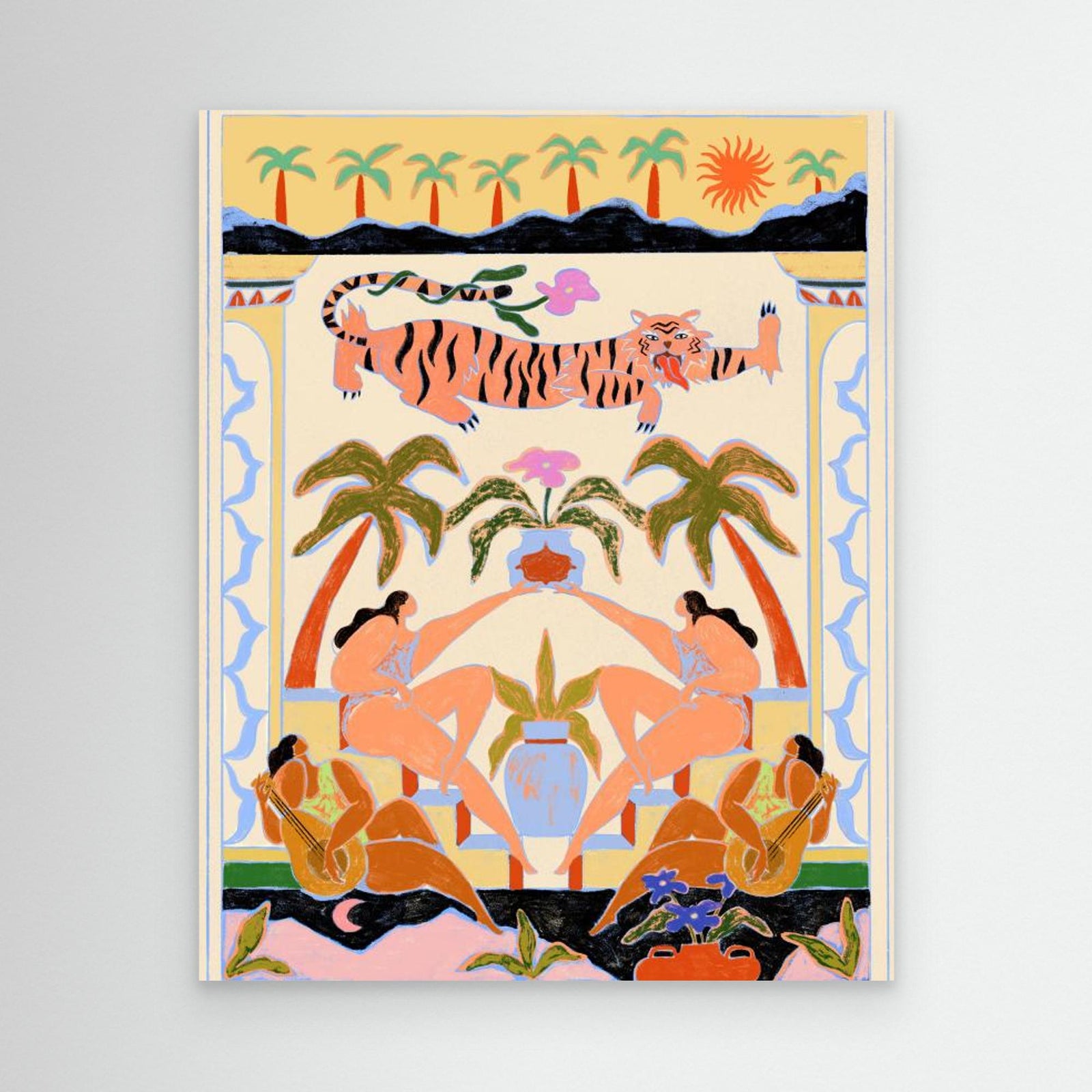 Canvas Print - Tropicana by Arty Guava